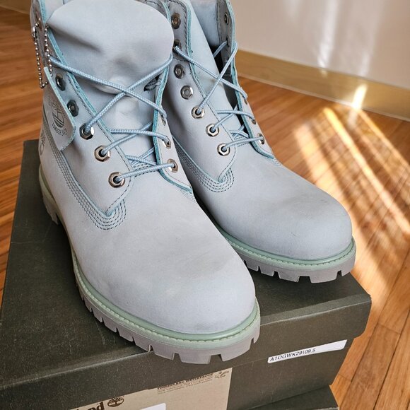 Timberland Men's 9.5 TB0A10GW WP BLU - Picture 10 of 13